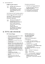 Preview for 40 page of Electrolux TWL4E300 User Manual