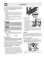 Preview for 5 page of Electrolux U27107 Instruction Book