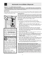 Preview for 17 page of Electrolux U27107 Instruction Book