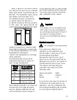 Preview for 22 page of Electrolux U30428 EUFG29800 Instruction Book