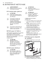 Preview for 24 page of Electrolux UG0985RE User Manual