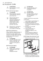 Preview for 38 page of Electrolux UG0985RE User Manual