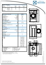 Preview for 2 page of Electrolux W5130H Specifications