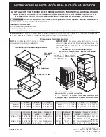 Preview for 3 page of Electrolux WARM & SERVE DRAWER Installation Instructions Manual