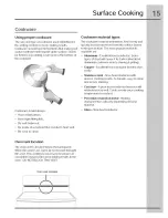 Preview for 15 page of Electrolux Wave-Touch CEW30GF6GBA Use & Care Manual