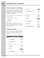 Preview for 36 page of Electrolux Wave-Touch CEW30GF6GBA Use & Care Manual