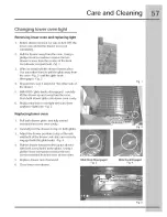 Preview for 57 page of Electrolux Wave-Touch CEW30GF6GBA Use & Care Manual