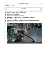 Preview for 5 page of Electrolux WHB5 500H Installation Manual