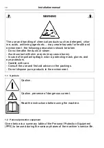 Preview for 10 page of Electrolux WHB5 500H Installation Manual