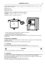 Preview for 25 page of Electrolux WHB5 500H Installation Manual