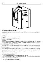 Preview for 36 page of Electrolux WHB5 500H Installation Manual