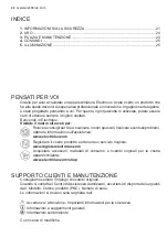 Preview for 20 page of Electrolux WOGL9062CN User Manual