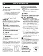 Preview for 2 page of Electrolux WRS23MF5ASX Use & Care Manual