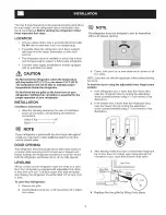 Preview for 3 page of Electrolux WRS23MF5ASX Use & Care Manual