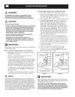 Preview for 4 page of Electrolux WRS23MF5ASX Use & Care Manual