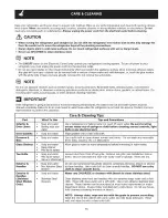 Preview for 15 page of Electrolux WRS23MF5ASX Use & Care Manual