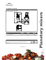 Preview for 4 page of Electrolux XBM40 Specifications