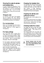 Preview for 19 page of Electrolux Zanussi ZCE5200 User Manual