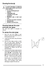 Preview for 21 page of Electrolux Zanussi ZCE5200 User Manual