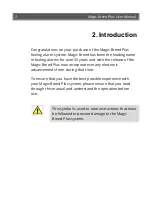 Preview for 4 page of Electronic & Electrical Solutions Magic Breed Plus User Manual