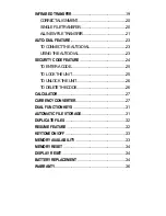 Preview for 5 page of ELECTRONIC DIRECTORY Rolodex File Operating Manual