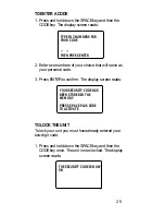 Preview for 29 page of ELECTRONIC DIRECTORY Rolodex File Operating Manual