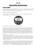 Preview for 7 page of Electronics International Super Clock SC-5 Operating Instructions Manual