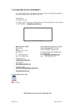 Preview for 24 page of Electrothermal MC810B MKII Instruction Book