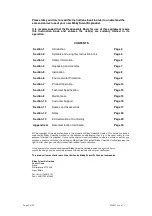 Preview for 2 page of Electrothermal MH8517 Instruction Book