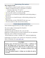 Preview for 4 page of Electrothermal PR2000S Manual