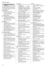 Preview for 34 page of Elektra Beckum Compressor Pump Mega 500 W Operating Instructions Manual