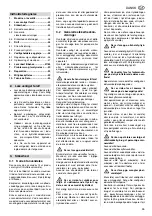 Preview for 45 page of Elektra Beckum Compressor Pump Mega 500 W Operating Instructions Manual