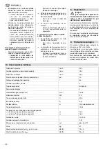 Preview for 9 page of Elektra Beckum Mega 450 D (Spanish) Manual De Uso