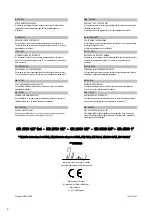 Preview for 2 page of Elektra Beckum SR 1500 set Operating Instructions