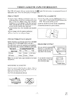 Preview for 7 page of ELEKTRA EKVF3040 (Spanish) Manual De Usuario