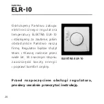 Preview for 20 page of ELEKTRA ELR-10 Installation Manual