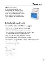 Preview for 19 page of ELEKTRA SelfTec PRO 10 Installation Manual