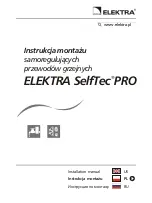 Preview for 37 page of ELEKTRA SelfTec PRO 10 Installation Manual