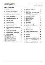 Preview for 3 page of Elektron KERCOMET 170 Operation Manual