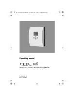 Elektronikbau- und Vertriebs CETA 106 Operating Manual preview