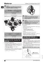 Preview for 4 page of Elektror A-HP Operating And Assembly Instructions Manual