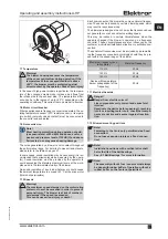 Preview for 11 page of Elektror A-HP Operating And Assembly Instructions Manual