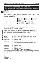 Preview for 36 page of Elektror HRD 14T FU Operating And Assembly Instructions Manual