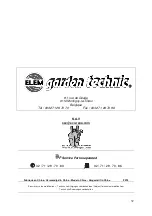 Preview for 32 page of Elem Garden Technic BV2444 Original Instructions Manual