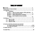 Preview for 4 page of EleMake S110BBL-F Instruction Manual