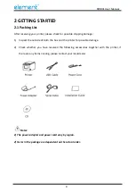 Preview for 9 page of Element RW80L User Manual