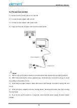 Preview for 18 page of Element RW80L User Manual