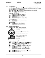 Preview for 11 page of Elesta DOMOTESTA RDO353A series User Manual