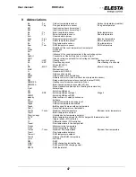 Preview for 47 page of Elesta DOMOTESTA RDO353A series User Manual