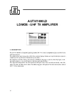 Preview for 12 page of Elettronika AUTV/1000LD User Manual